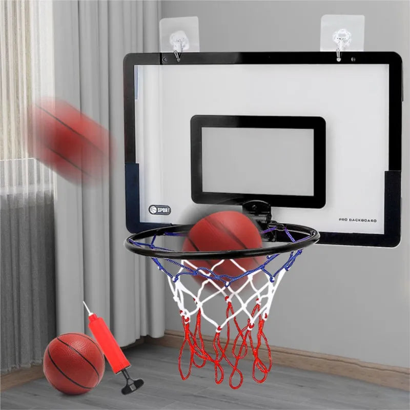 SET Canestro da BASKET per bambini. Per interno ed esterno con facile montaggio.