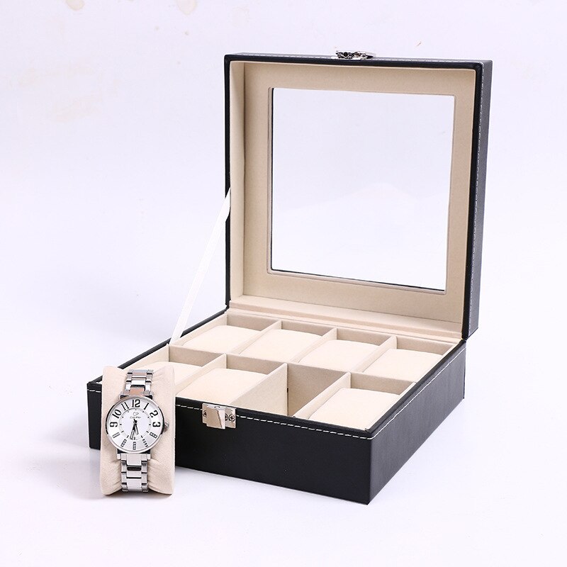 COFANETTO box con VETRINA porta orologi. 2-3-4-5-6-12 posti. Custodia OROLOGI.