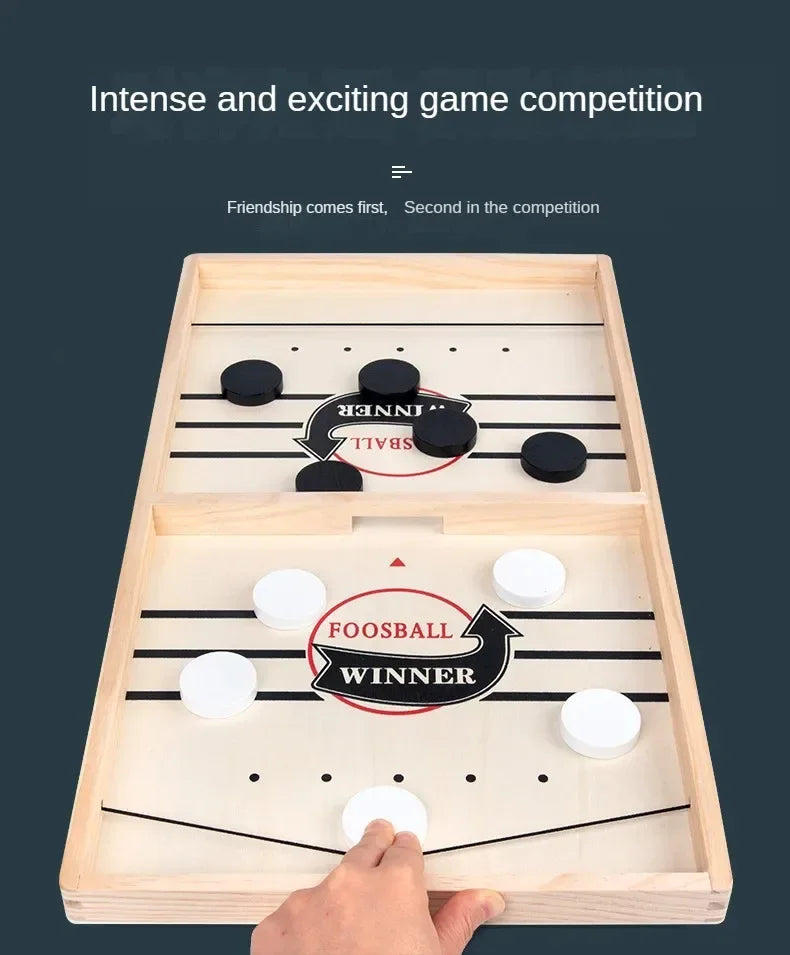 Foosball Winner Games gioco da tavolo per bambini INTERATTIVO Fast Sling Puck.