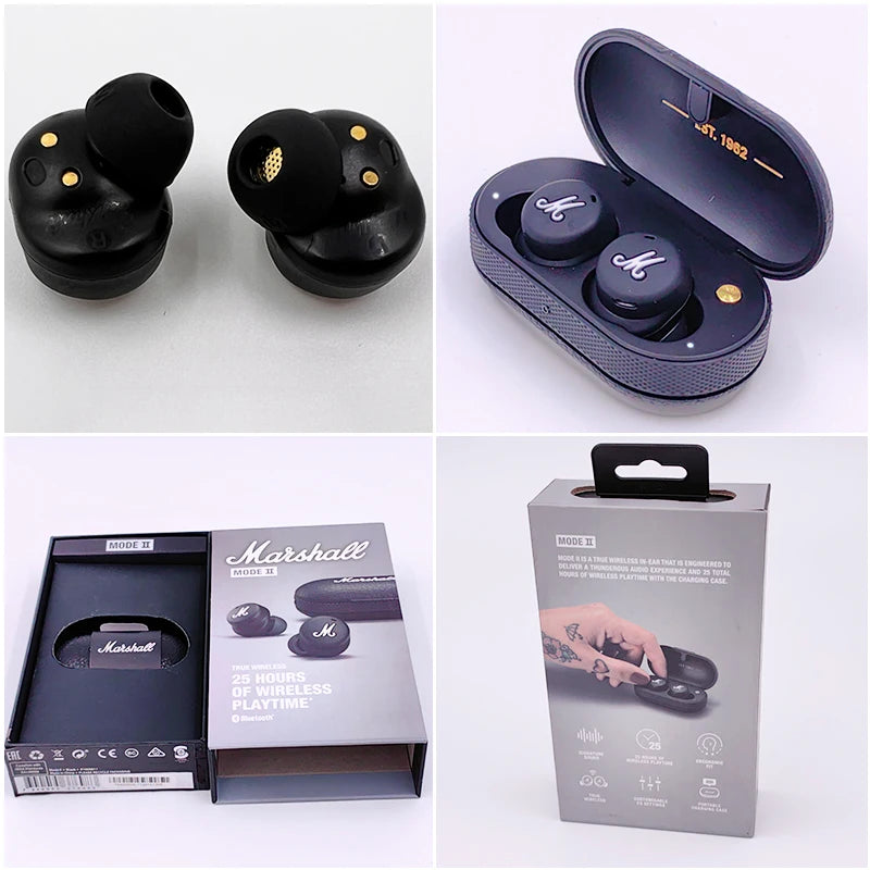 Auricolari Marshall Mode II 2. WIRELESS In-ear Sports Music 5.1 IMPERMEABILI.