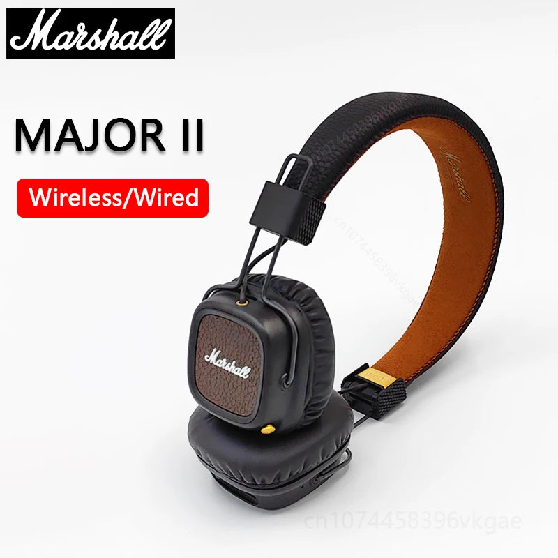 Cuffie Wireless MARSHALL MAJOR II.Cuffie Bluetooth sportive PIEGHEVOLI portatili