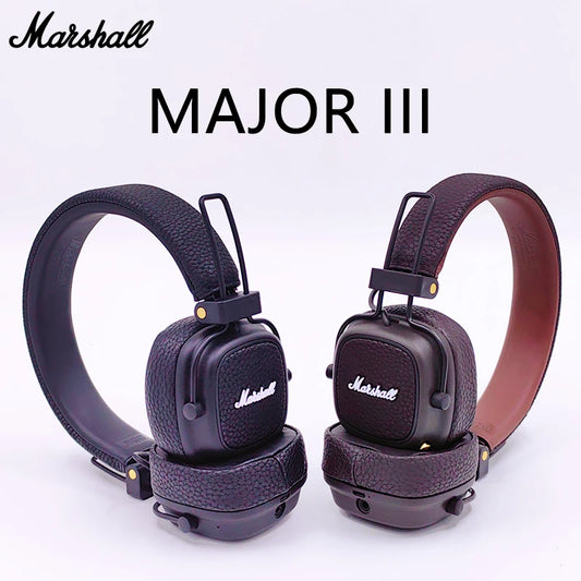 Cuffie Wireless MARSHALL MAJOR III. Cuffie MUSIC Bluetooth PIEGHEVOLI portatili.