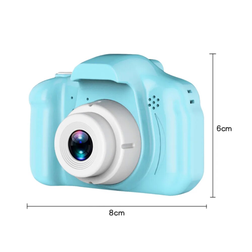 FOTOCAMERA per bambini impermeabile 1080P HD con CARD da 32 GB.