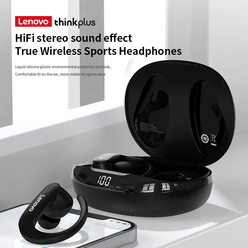 Auricolari Lenovo T50 Bluetooth 5.3 WIRELESS. Riduzione del rumore, impermeabili