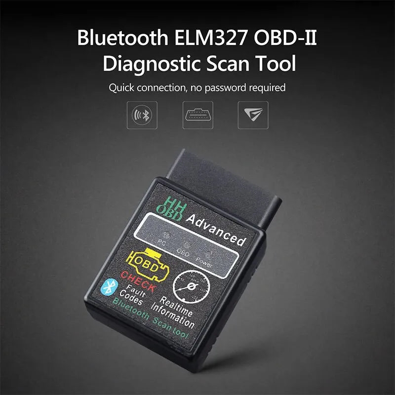 Scanner DIAGNOSI check AUTO. Diagnostica Bluetooth per Android.