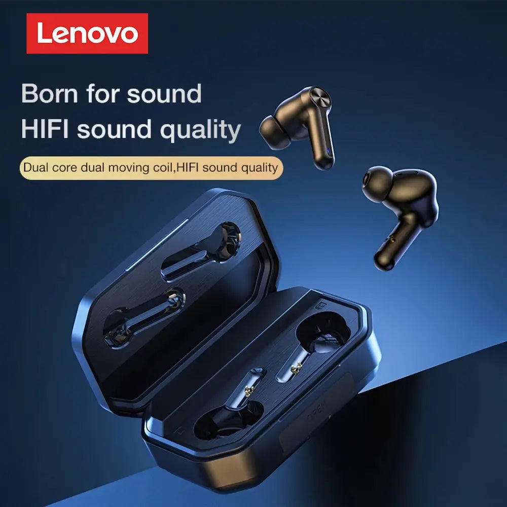 Auricolari LENOVO LP3 Pro. Bluetooth 5.0 Wireless, Display con Batteria 1200mAh