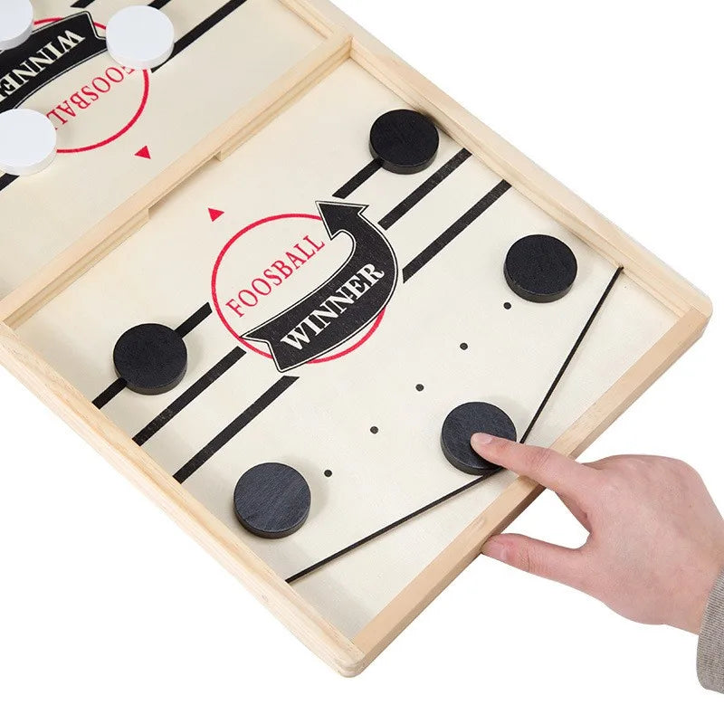 Foosball Winner Games gioco da tavolo per bambini INTERATTIVO Fast Sling Puck.