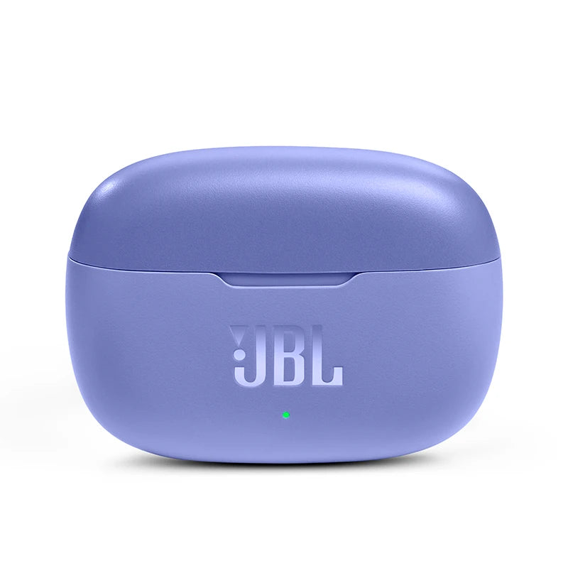 Auricolari Bluetooth 5.0 JBL W200TWS. Stereo Wireless, suono dei bassi profondi.