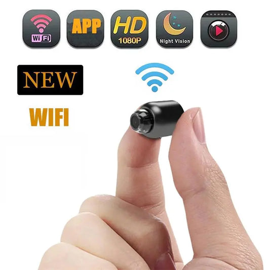 1080P HD MINI telecamera WiFi  visione notturna IP Cam videoregistratore Audio.