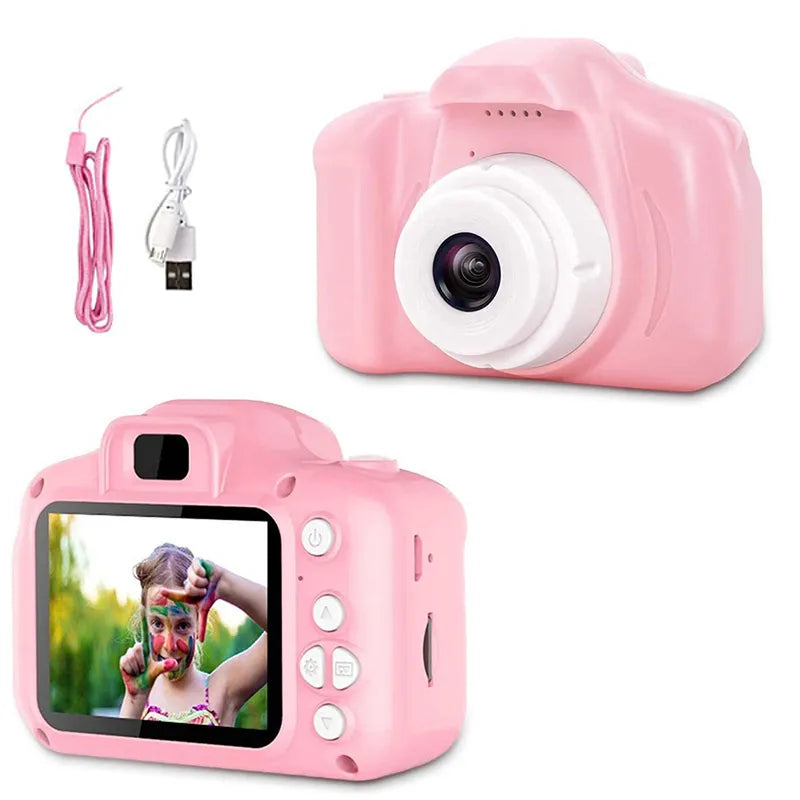 FOTOCAMERA per bambini impermeabile 1080P HD con CARD da 32 GB.