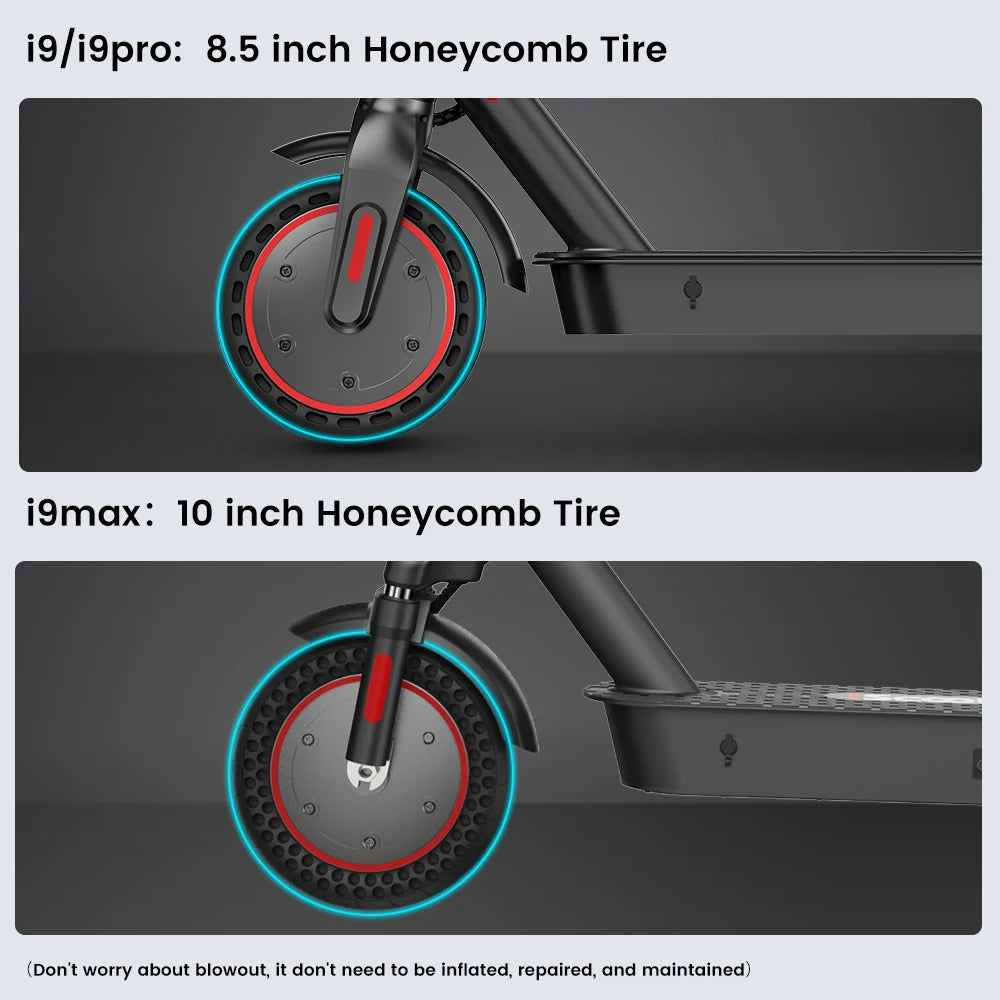 iScooter i9Pro. Scooter Elettrico per Adulti 30 Km/h e 350W. MONOPATTINO.