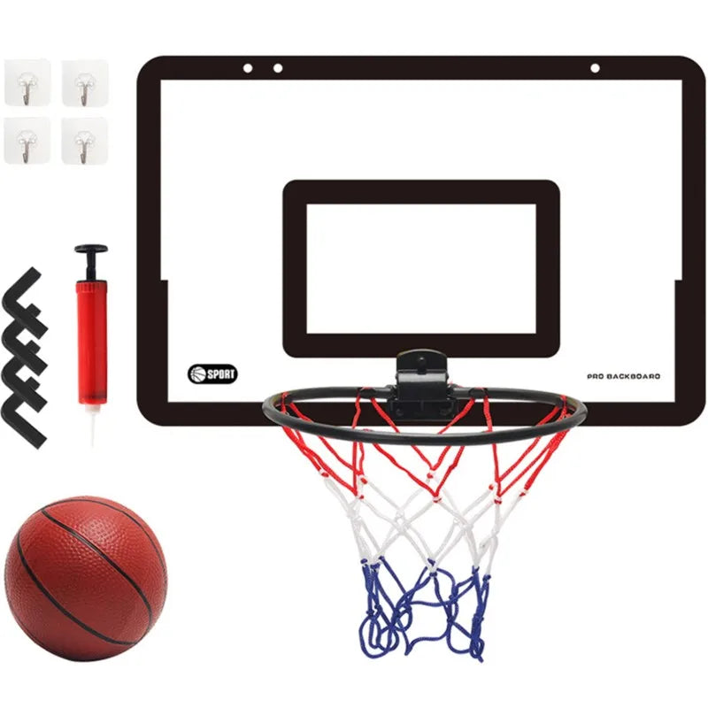 SET Canestro da BASKET per bambini. Per interno ed esterno con facile montaggio.