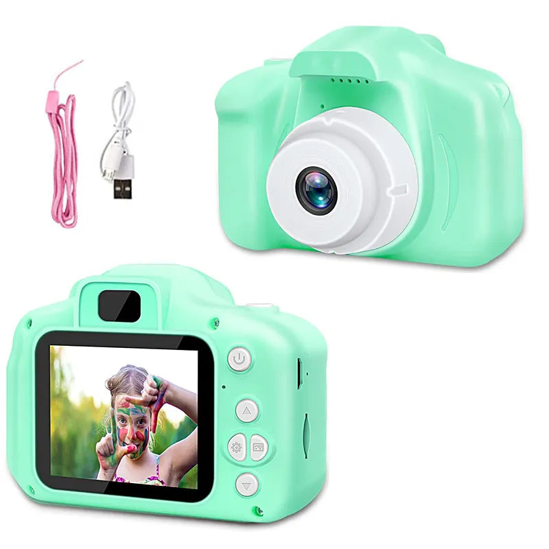 FOTOCAMERA per bambini impermeabile 1080P HD con CARD da 32 GB.