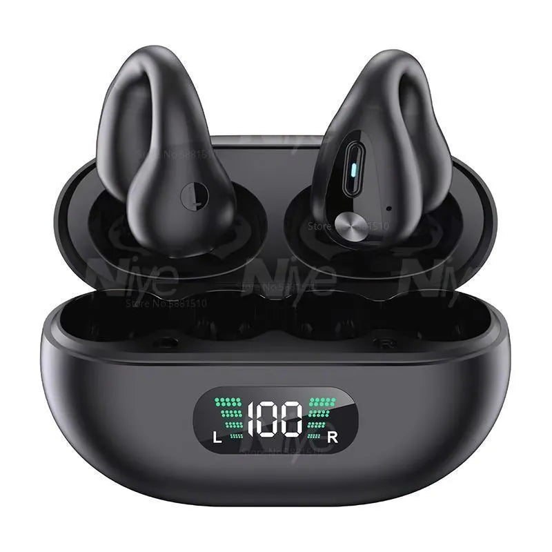 AURICOLARI Ambie Sound Wireless Bluetooth 5.3 Microfono impermeabile.